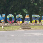 Nosara sign at Guiones beach entrance