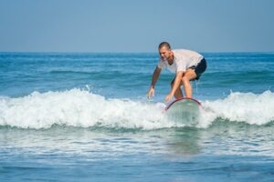 Learinign Surf with Gypsy Cab Nosara